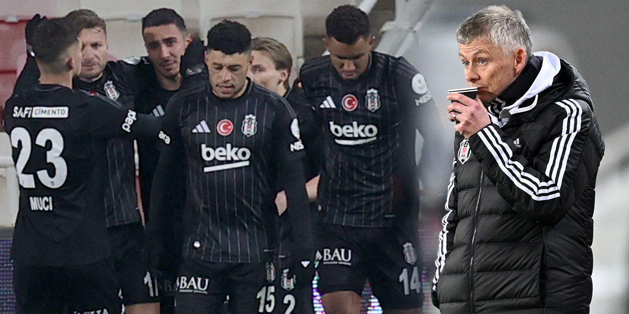 Solskjaer bir ilki yaşadı. Beşiktaş Sivas’ta hasretine son verdi