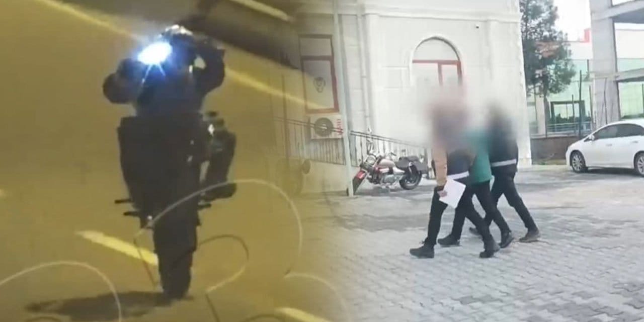 Akrobatik hareketler yaptı: Aday sürücü belgesi daimi olarak iptal edildi