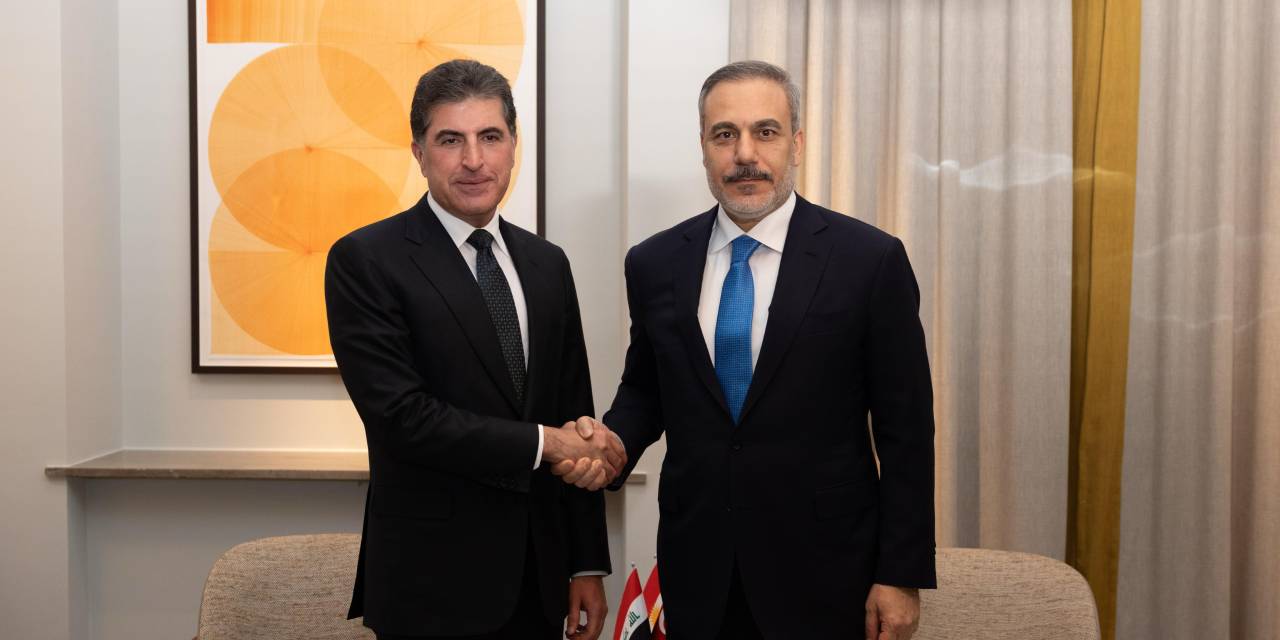 Dışişleri Bakanı Hakan Fidan Barzani ile bir araya geldi