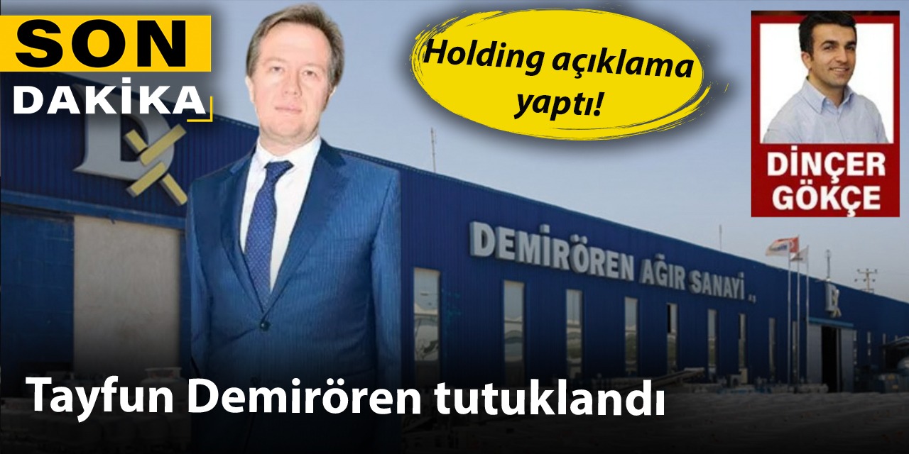 Son dakika… Tayfun Demirören tutuklandı